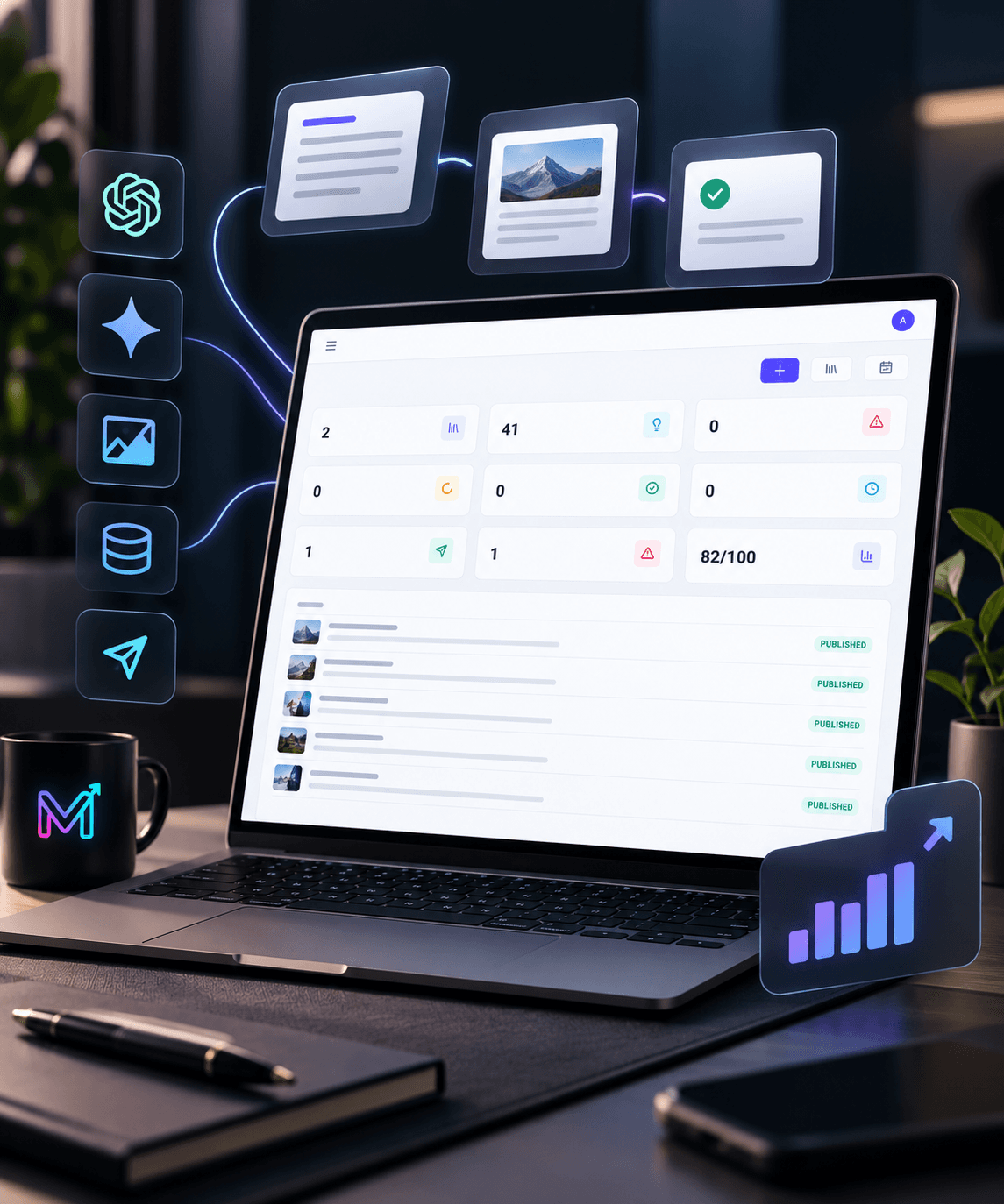 كاتب المقالات الذكي